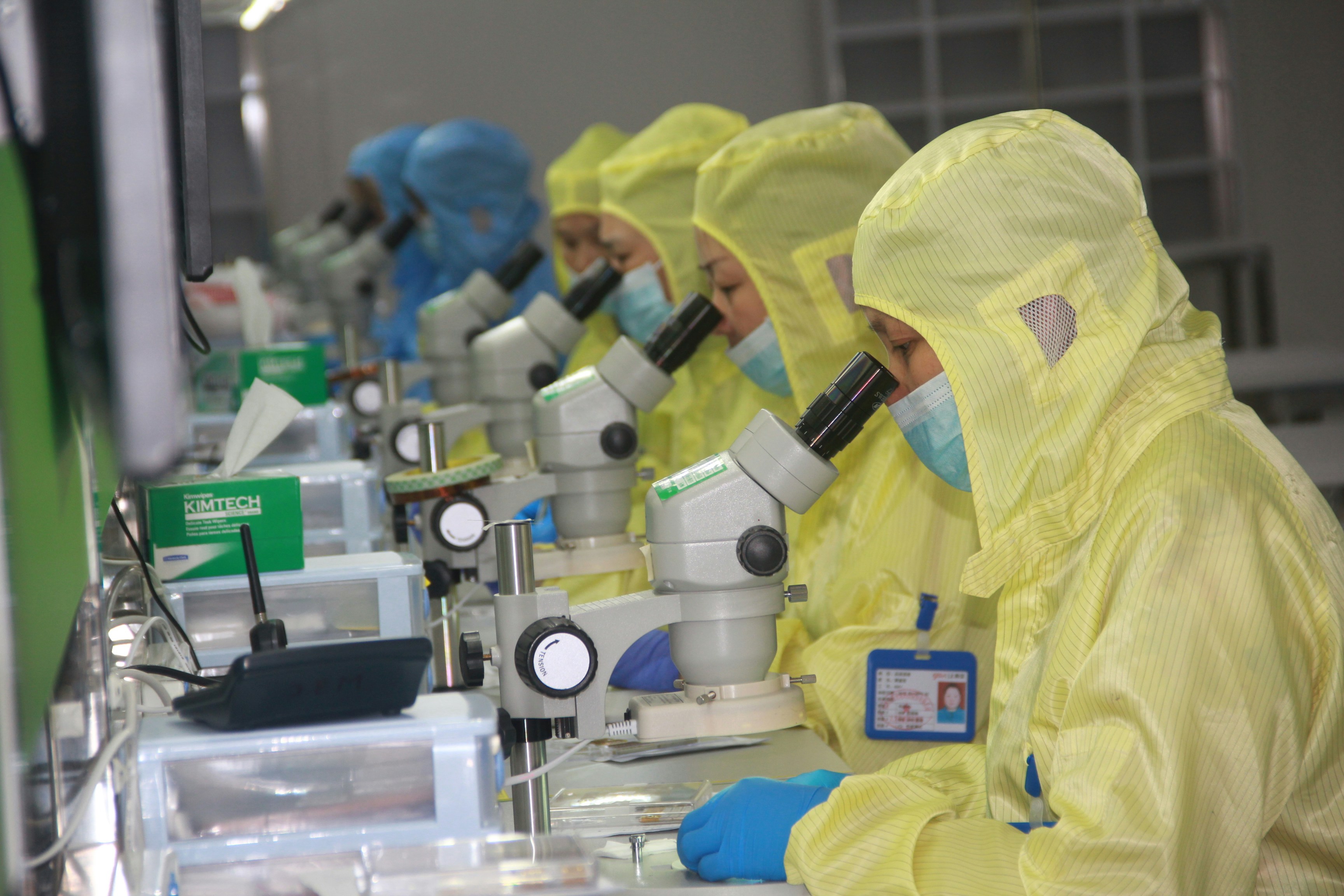 Historical portrait of founder or modern warehouse team